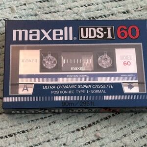 Vintage Maxwell Cassette Tape